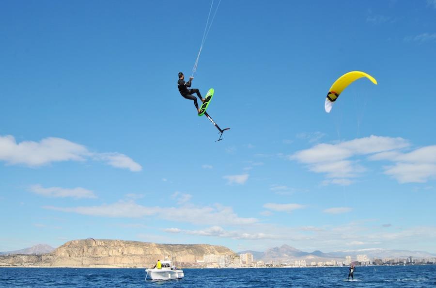 Alejandro Climent primer líder de las Formula Kite Spain Series 2018