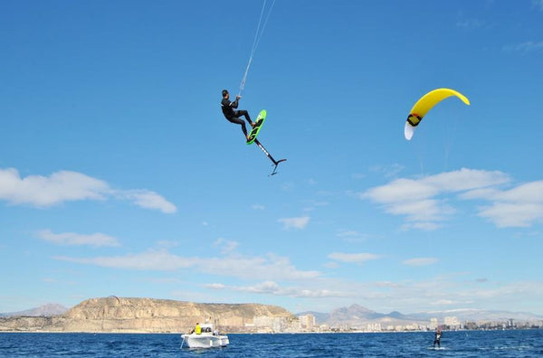 Alejandro Climent primer líder de las Formula Kite Spain Series 2018