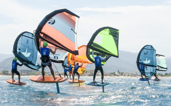 Comienza el circuito nacional de wing foil race