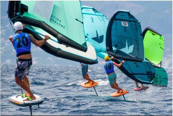 Ducos, primer vencedor del Vivida Wing Foil Spain Series