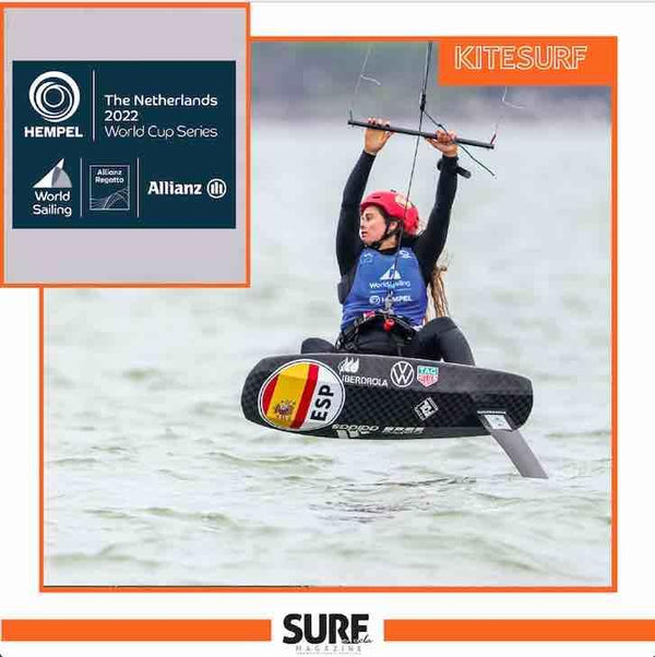 Gisela Pulido Plata en el circuito de la World Sailing