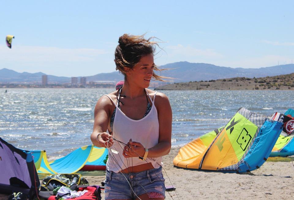 "Beach Start" con fijaciones