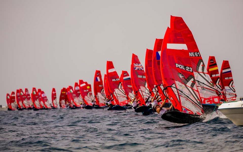 LAMADRID Y NICOLA GOYARD DOMINAN LOS LANZAROTE IQFOIL GAMES