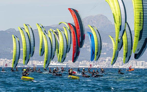 Mazella y Nolot primeros líderes de las Formula Kite Spain Series 2023
