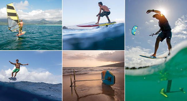 Naish apuesta fuerte por el foil y lanzó este verano una web especifica