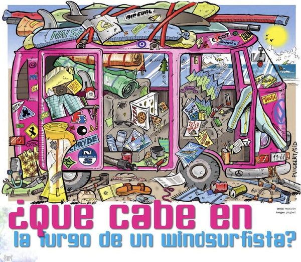 ¿Que cabe en la furgo de un Windsurfista?