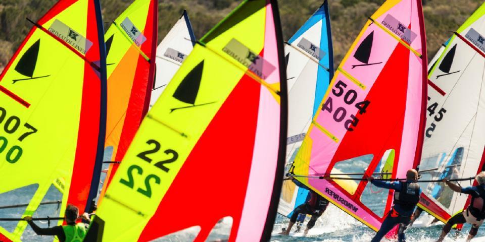 windsurfer grimaldi euro cup en Vilanova